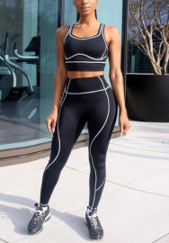 (Real Image)2022 Styles Women Fashion Spring INS Styles Backless Yoga Tracksuit Suit