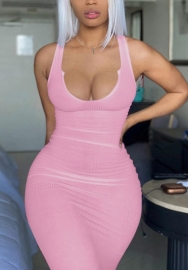 (Real Image)2022 Styles Women Fashion INS Styles Rib Summer Mini Dress