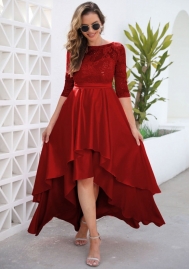 (Real Image)2022 Styles Women Fashion INS Styles Lace Bohemian Maxi Dress