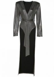 (Real Image)2022 Styles Women Fashion Summer TikTok&Instagram Styles Irregular Long Sleeve Maxi Dress