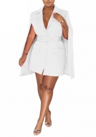 (White)2022 Styles Women Sexy Spring&Winter TikTok&Instagram Styles Irregular Coat