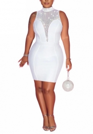 (White)2022 Styles Women Sexy Spring&Winter TikTok&Instagram Styles Sequin Mini Dress