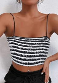 (Only Tops)(Real Image)2023 Styles Women Sexy&Fashion Spring&Summer TikTok&Instagram Styles Black&White Tank Tops