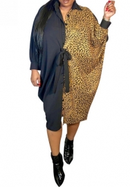 (Leopard)2023 Styles Women Sexy&Fashion Spring&Summer TikTok&Instagram Styles Loose Casual Print Dress