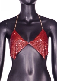 (Red)2023 Styles Women Sexy&Fashion Autumn/Winter TikTok&Instagram Styles Sequins Bar Tops