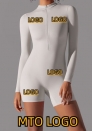 (Display Sample Link)MTO Logo Women Playsuit Athletic Wear
