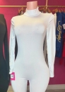 (White)2025 Styles Women Long-Sleeved Solid Jumpsuit