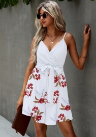 (Real Image)2022 Styles Women Fashion INS Styles Bohemian Hem Mini Dress