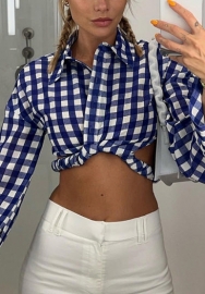 (Real Image)2022 Styles Women Fashion Summer TikTok&Instagram Styles Blace Front Button Shirts