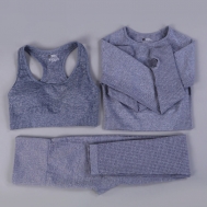 (High Quality)2023 Styles Women Sexy&Fashion Spring&Summer TikTok&Instagram Styles Yoga Tracksuit Suit 3 Piece Suit