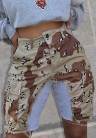 (Real Image)2023 Styles Women Sexy&Fashion Spring&Summer TikTok&Instagram Styles Camouflage Midi Pants