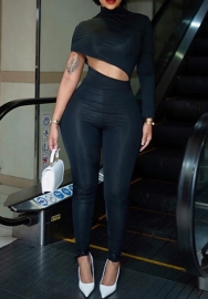 (Real Image)2023 Styles Women Sexy&Fashion Spring&Summer TikTok&Instagram Styles Black Cut Out Jumpsuit