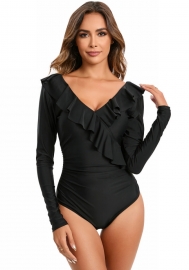 (Real Image)2024 Styles Women Sexy&Fashion Sprint/Summer TikTok&Instagram Styles Surfing Wetsuit Sun-proof Swimwear