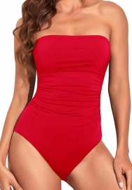 (Red)2025 Styles Women Strap Halter Bikini with Two-Way Wear